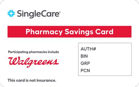 walgreens smart savings discount card